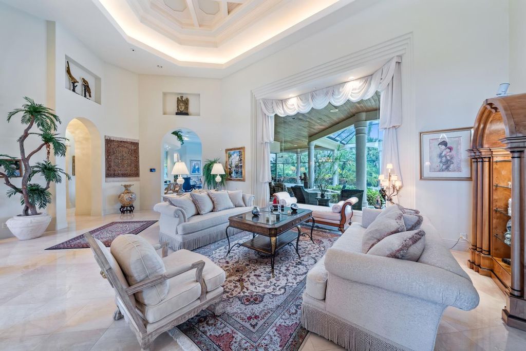 4188 Brynwood Drive, Naples, Florida, has a well-designed floor plan with long water and golf views. Because of the ample entertainment space inside and out, as well as the new roof for the interior and exterior, this home will be able to accommodate anyone's wish list in 2020.