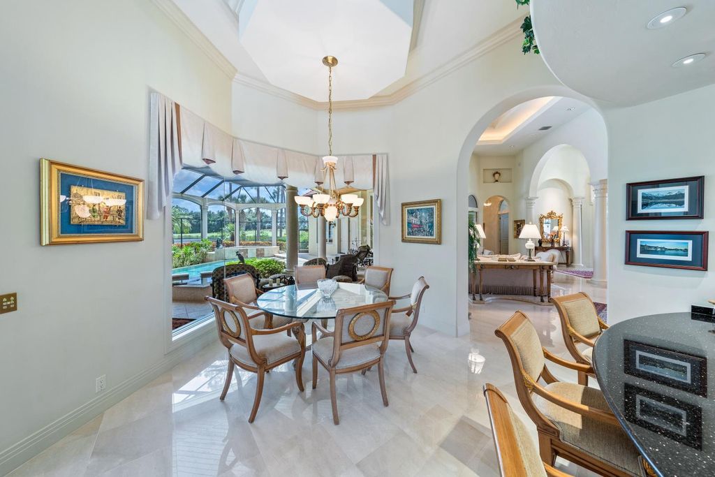 4188 Brynwood Drive, Naples, Florida, has a well-designed floor plan with long water and golf views. Because of the ample entertainment space inside and out, as well as the new roof for the interior and exterior, this home will be able to accommodate anyone's wish list in 2020.