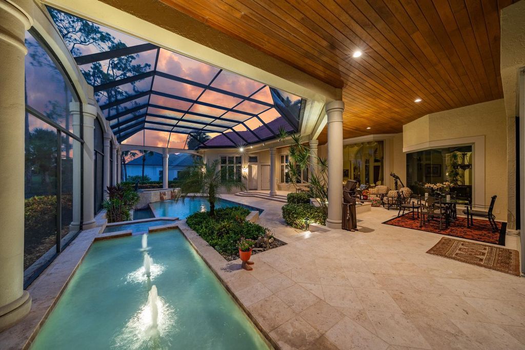 4188 Brynwood Drive, Naples, Florida, has a well-designed floor plan with long water and golf views. Because of the ample entertainment space inside and out, as well as the new roof for the interior and exterior, this home will be able to accommodate anyone's wish list in 2020.