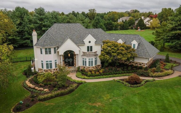 Enjoy Peace and Quiet in a Tranquil Setting of this $3M Magnificent Manor Home in West Chester, PA
