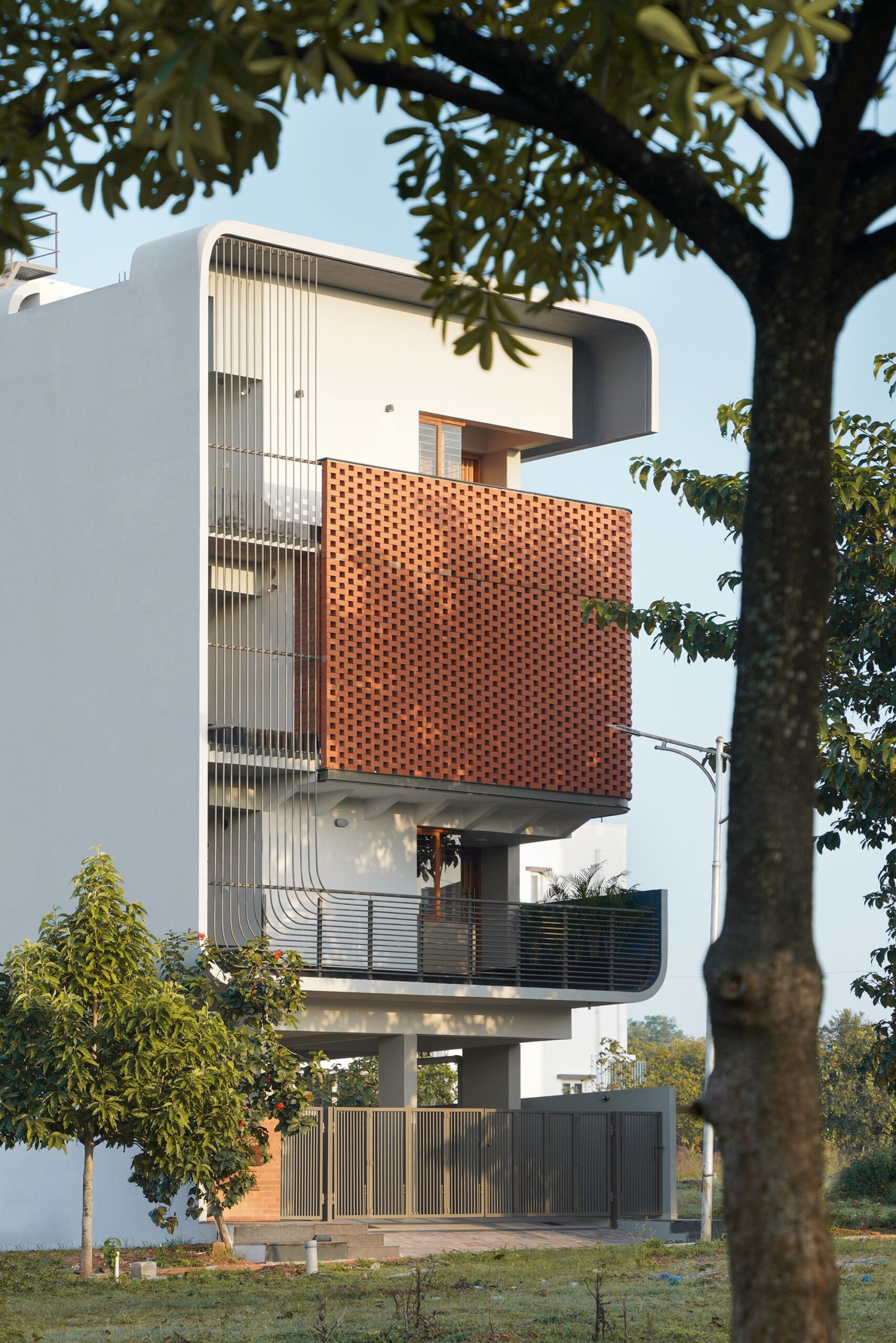 House Belaku with Impressive Ventilation Facade in India by House Belaku