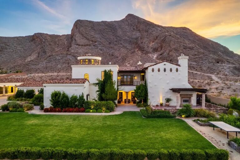 Listing for 5.7 Million, This Quality Equestrian Estate on 2.25 Lush