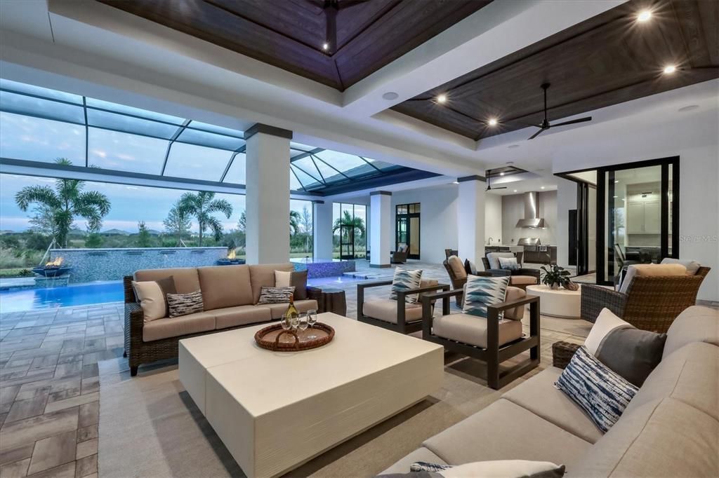 8019 Bowspirit Way, Lakewood Ranch, Florida, is a finally modern luxury and opulence in the Lake Club at Lakewood Ranch, situated on 1.13 acres. No other home built to such crafted and magnificent residence has every detail hand selected by the accomplished designers.