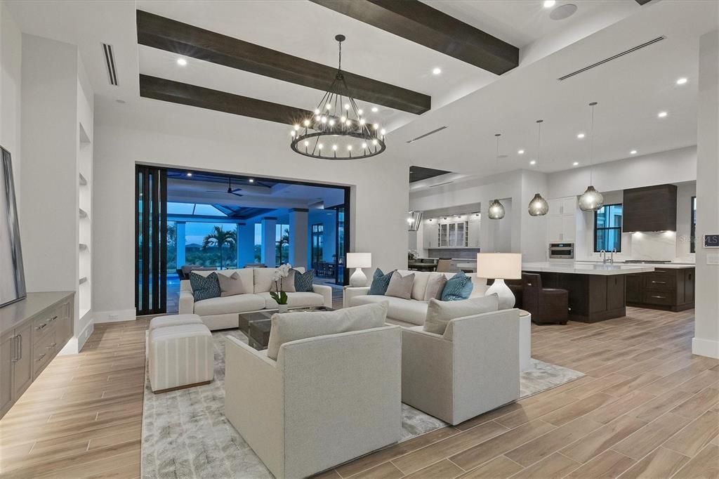 8019 Bowspirit Way, Lakewood Ranch, Florida, is a finally modern luxury and opulence in the Lake Club at Lakewood Ranch, situated on 1.13 acres. No other home built to such crafted and magnificent residence has every detail hand selected by the accomplished designers.