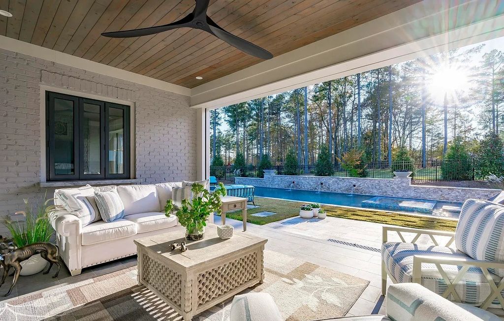 The Estate in Wake Forest is a luxurious home built for you to enjoy outside as much as inside now available for sale. This home located at 2700 Trifle Ln, Wake Forest, North Carolina; offering 04 bedrooms and 06 bathrooms with 6,664 square feet of living spaces.