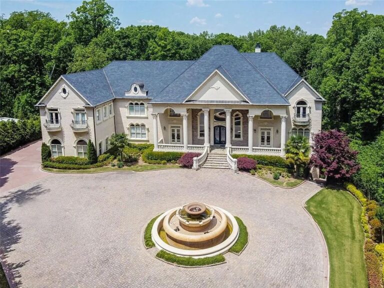 Opulence, Sophistication, Splendor! This $7.75M European Styled Estate is Your Luxury Wishlist Come True in Sandy Springs, GA