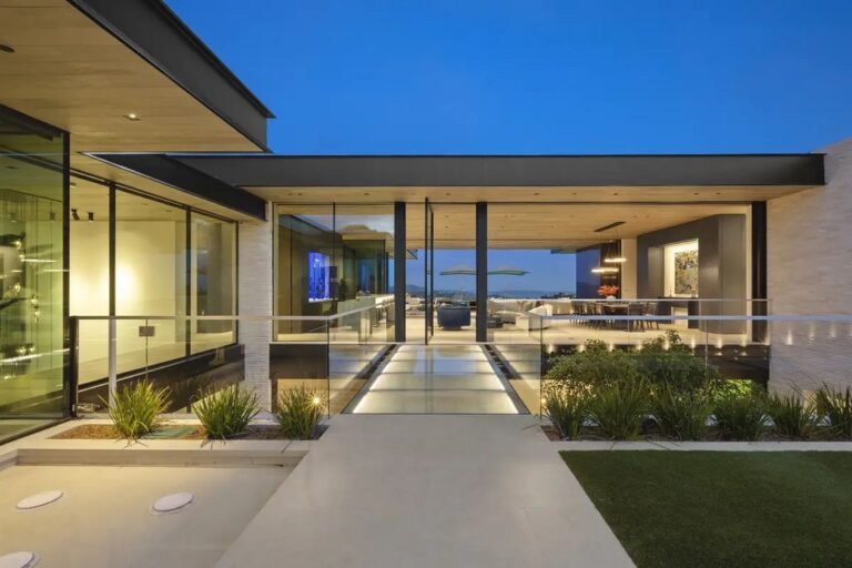 Striking Brand New Beverly Hills Mansion by Pau McClean in One of The Most Esteemed Neighborhoods in Los Angeles hits The Market for $35 Million