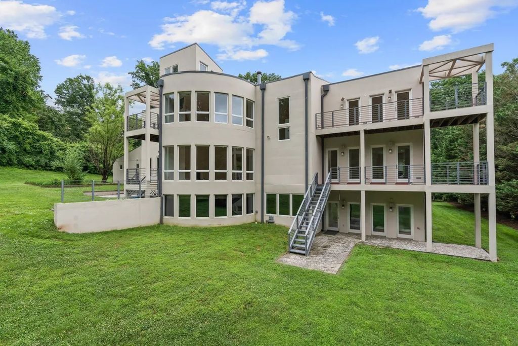 The Residence in McLean is a fully updated estate with luxurious amenities, now available for sale. This home located at 8636 Old Dominion Dr, McLean, Virginia