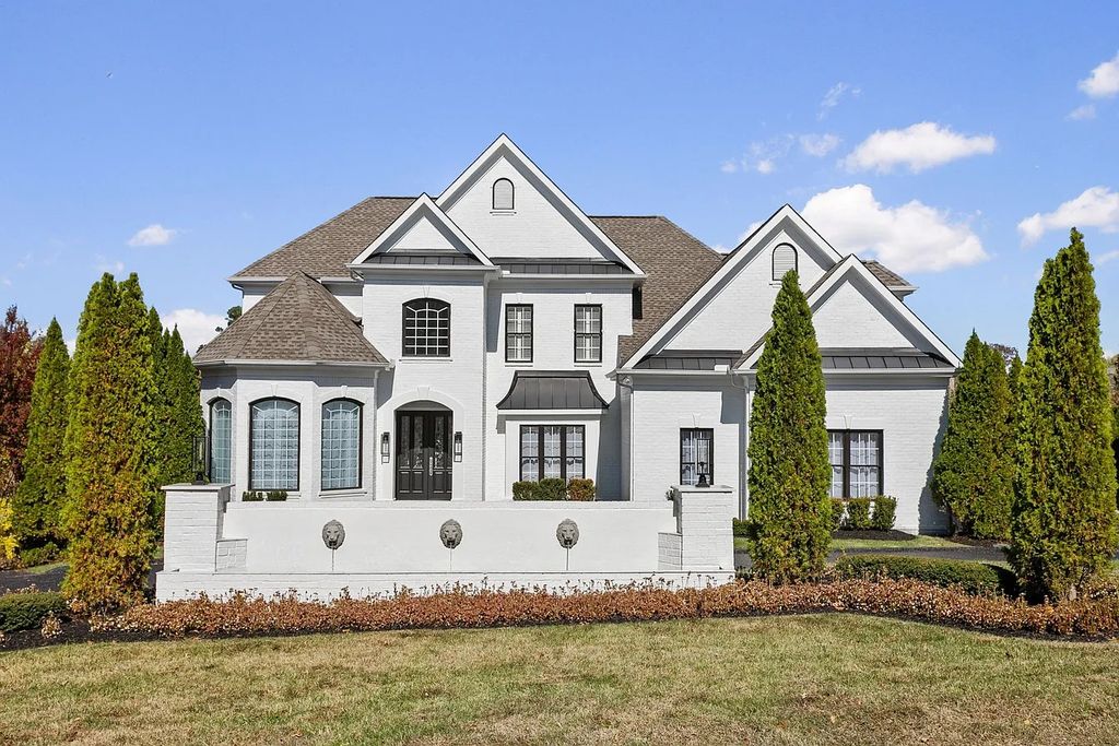 The Home in Brentwood was built with the finest materials, as one would expect in a home of this exceptional caliber, now available for sale. This home located at 9572 Hampton Reserve Dr, Brentwood, Tennessee