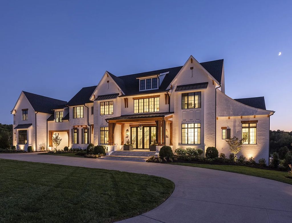 The Estate in Brentwood is a luxurious home designed for indoor/outdoor entertaining and fully equipped now available for sale. This home located at 1561 Sunset Rd LOT 7, Brentwood, Tennessee; offering 06 bedrooms and 11 bathrooms with 10,078 square feet of living spaces.