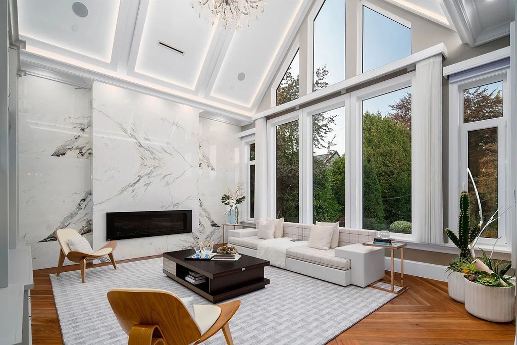 The Estate in Vancouver is a luxurious home sitting on a beautiful landscaped lot with park-like garden now available for sale. This home located at 1529 W 34th Ave, Vancouver, Canada; offering 08 bedrooms and 10 bathrooms with 6,684 square feet of living spaces. 
