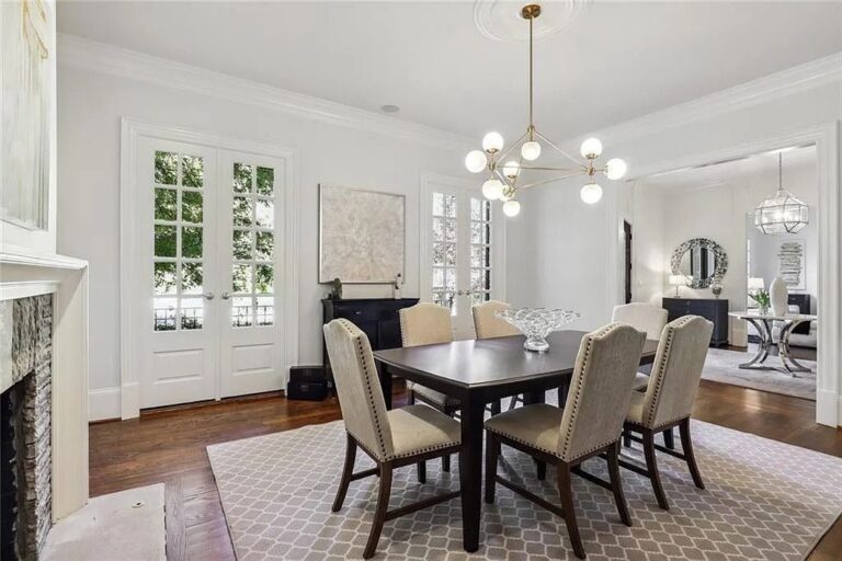 Thoughtfully Designed and Updated Gated Home in Sandy Springs, GA with