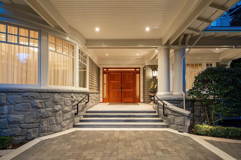 The Estate in Vancouver is a luxurious home beautifully landscaped with fully fenced mature garden now available for sale. This home located at 3402 Osler St, Vancouver, Canada; offering 06 bedrooms and 09 bathrooms with 9,714 square feet of living spaces. 