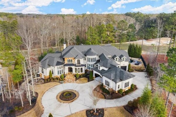 This $4.49M Home Was Thoughtfully Designed For Modern Living on a Grand Scale in Milton, GA