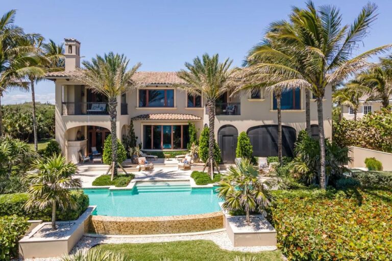 One of A Kind Oceanfront Estate with Stunning grounds and outdoor spaces in Vero Beach, Florida