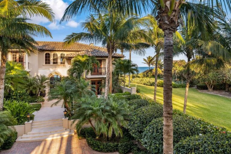 Illustration of Luxury Oceanfront Estates In Florida