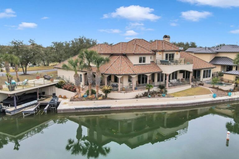 This Beautiful and Outstanding Lake Home in Horseshoe Bay Texas As A Precious Jewel With Full Equipped Amenities Hits The Market For $3.599 Million