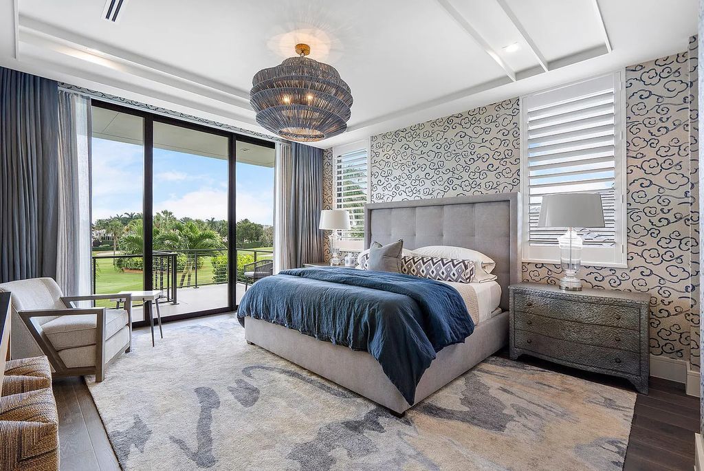 1440 Thatch Palm Drive, Boca Raton, Florida, is an SRD Building Corp, with exceptional craftsmanship and finishes and fully integrated Crestron smart-home system.