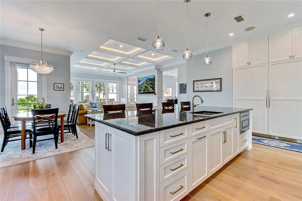 95343 Spinnaker Drive, Fernandina Beach, Florida is an impeccably maintained home was masterfully designed with a focus on outdoor living, restore & relax with amazing sunrises and sunsets from the second level screen porch.