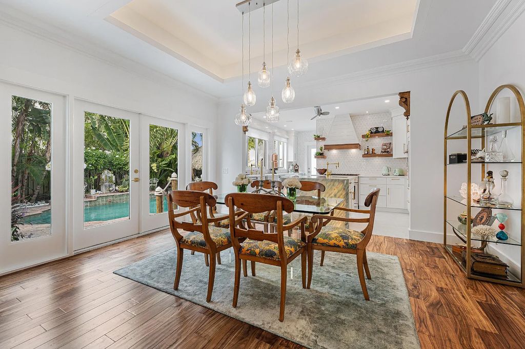 111 NE 12th Street, Delray Beach, Florida, is situated on an oversized lot & located 'in town' off Historic N Swinton Ave affording the lucky owners a coveted lifestyle. The luxuriously appointed main home is designed to accommodate the most discerning buyer's needs.