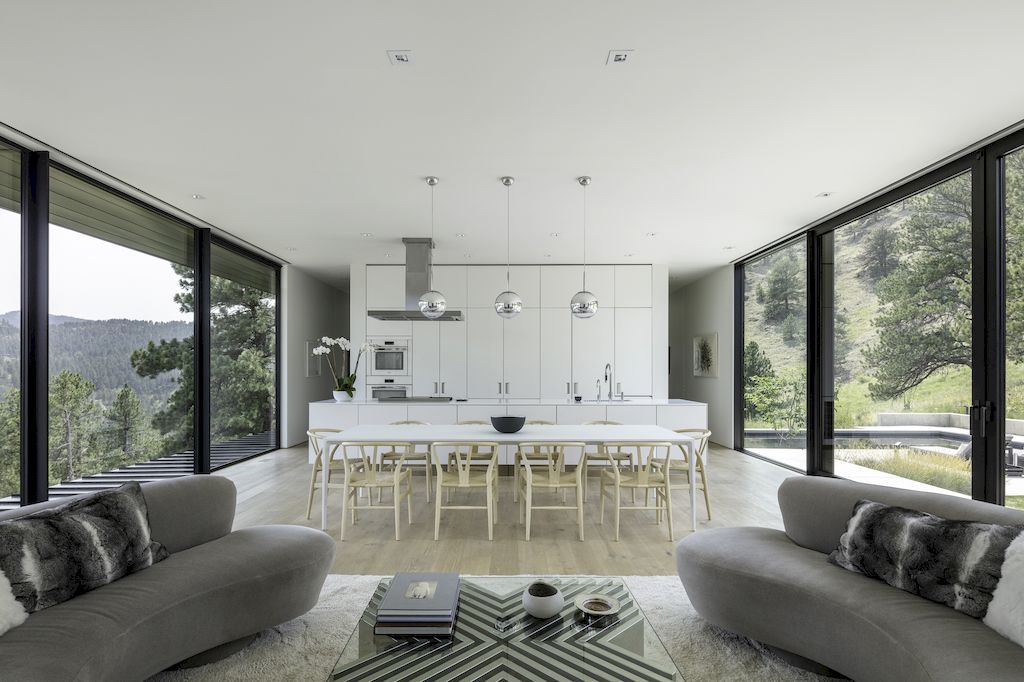 Blur House, a Monochromatic Home by Studio B Architecture + Interiors