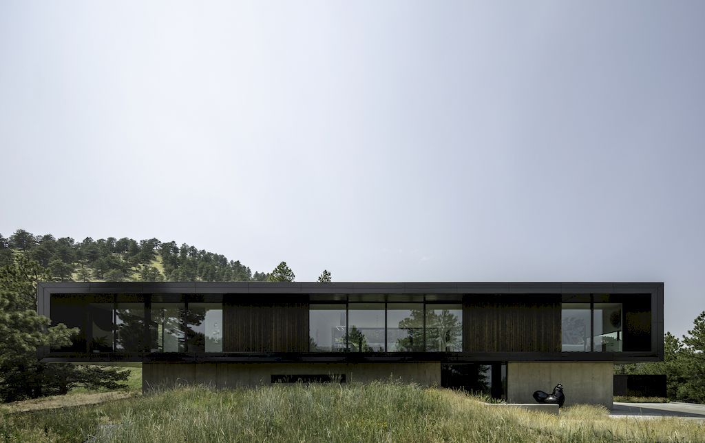 Blur House, a Monochromatic Home by Studio B Architecture + Interiors