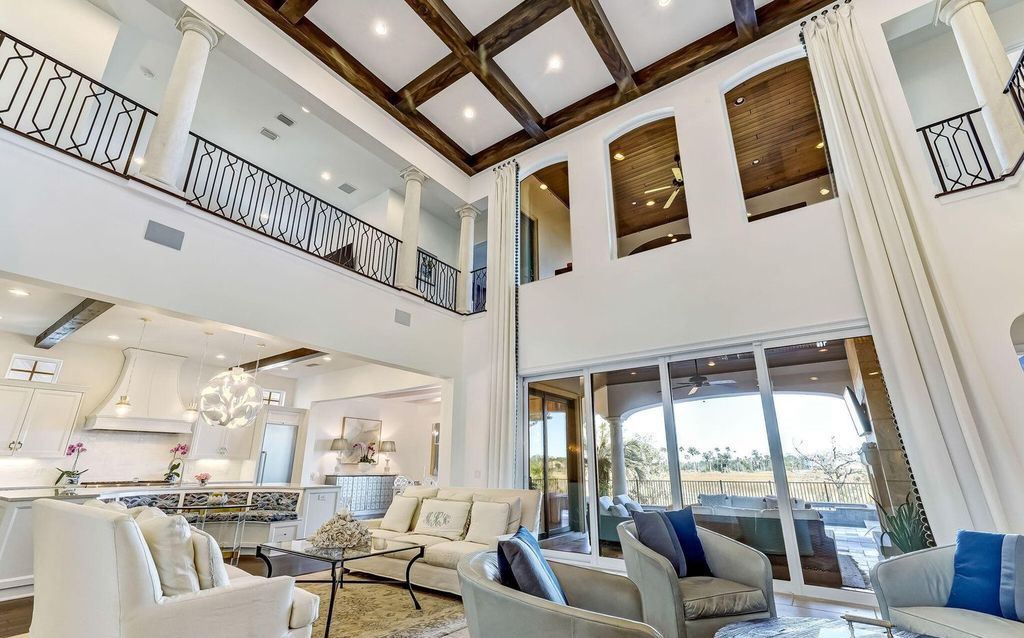 24574 Harbour View Drive, Ponte Vedra Beach, Florida built in 2016 by Architectural Classics, this one-of-a kind custom home includes a 40-foot boat slip.