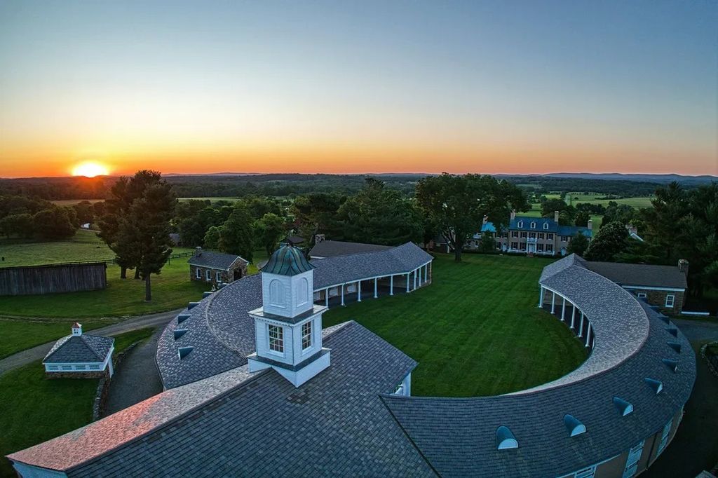 The Estate in Upperville is a luxurious home embracing more than two centuries as a political, equestrian and social mecca now available for sale. This home located at 21515 Trappe Rd, Upperville, Virginia; offering 09 bedrooms and 11 bathrooms with 12,500 square feet of living spaces. 
