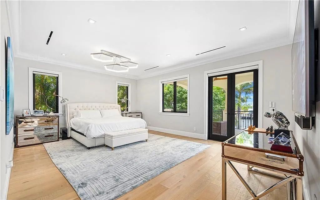 1515 Middle River Drive, Fort Lauderdale, Florida is a fully renovated home with the finest finishes including top of the Line Hansgrohe fixtures, private media room, Jerusalem tile and driftwood flooring, upstairs/downstairs laundry appliances for convenience and more. 