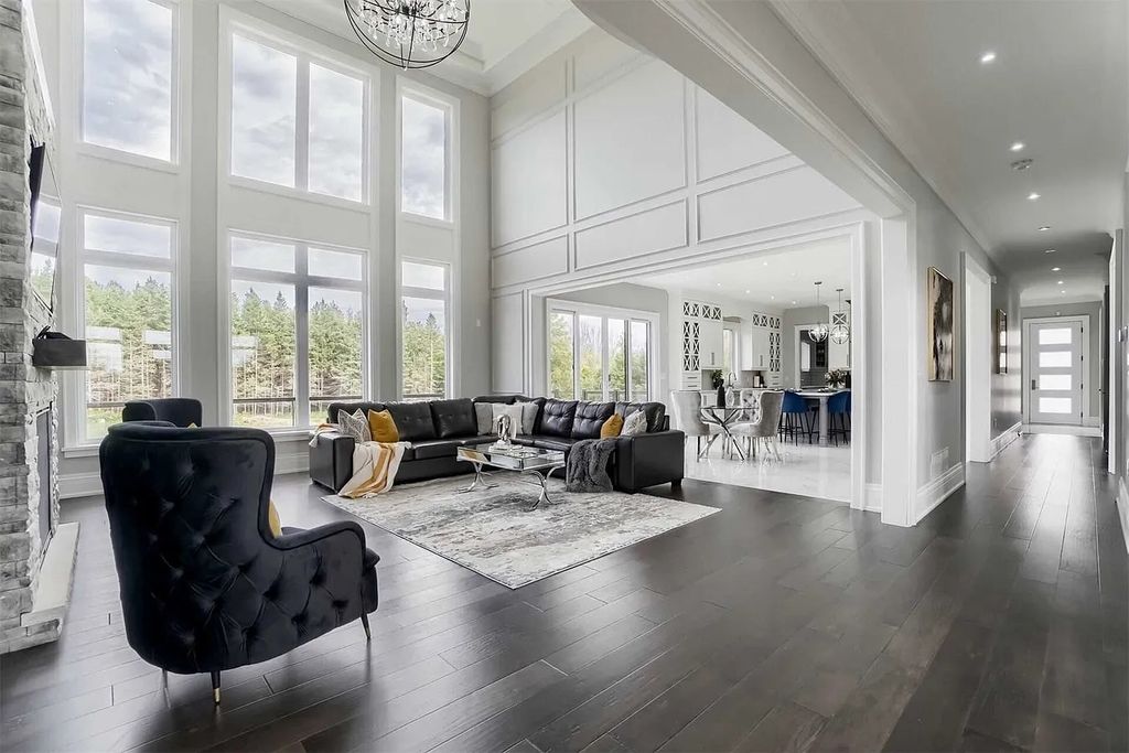 The Estate in Caledon is a luxurious home nestled on a scenic lot now available for sale. This home located at 16033 Mississauga Rd, Caledon, Ontario, Canada; offering 06 bedrooms and 05 bathrooms with 5,700 square feet of living spaces.