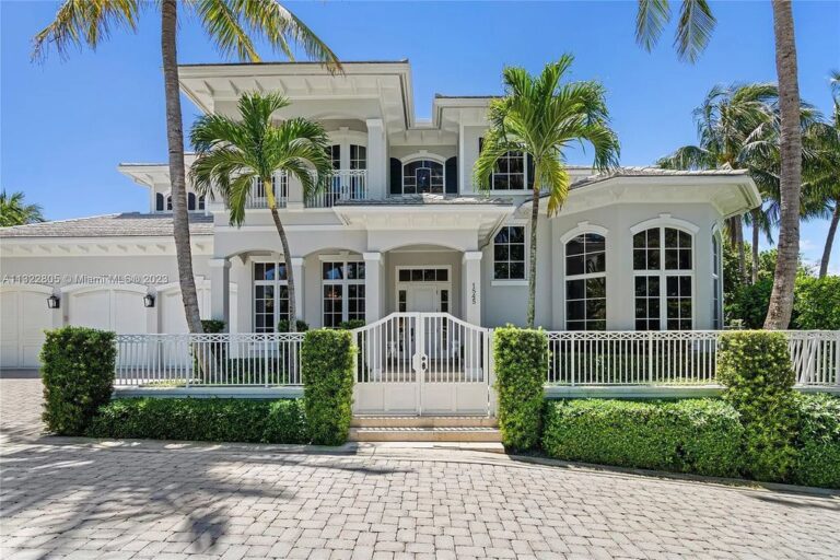 Extraordinary British West Indies Style Home Sited on The Sparkling Atlantic Ocean in Delray Beach, Florida Asking for $8.7 Million