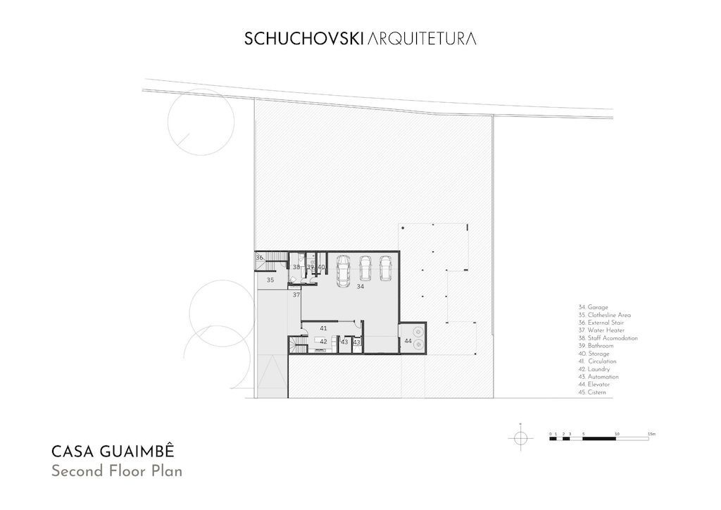 Guaimbê House, an Elegant Home in Brazil by Schuchovski Arquitetura