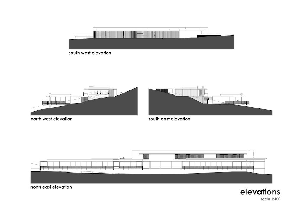 House F, Architecture Blend in with Nature by Elphick Proome Architects