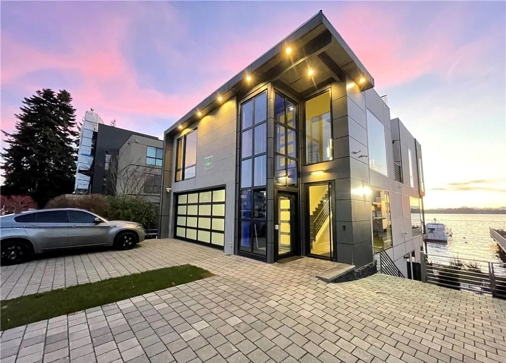 Light Up Your Life in Kirkland, WA in this $13M Hip and Modern Mansion