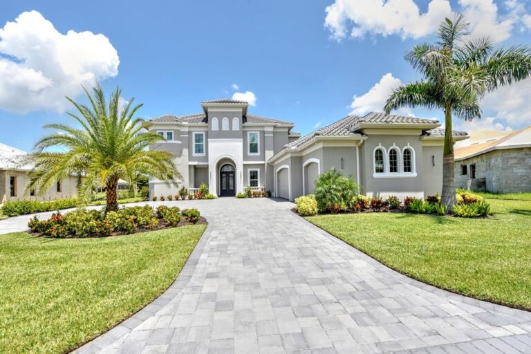 Listed at $3.5 Million, This Magnificent Estate in Fort Myers, Florida Boasts Ultra High End Finishes from Top to Bottom