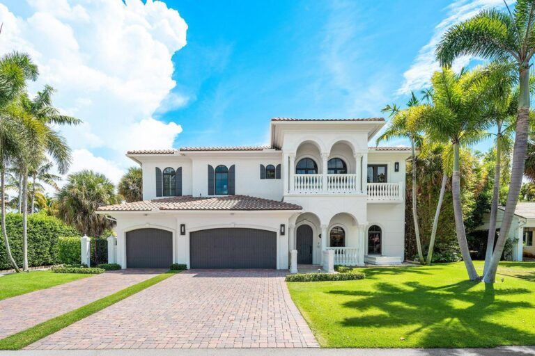 Listing for $5.9 Million, This Spectacular Florida Home in West Palm Beach Truly Leaves No Stone Unturned, Satisfying The Most Discerning Buyer