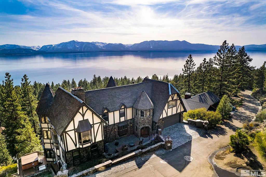 225 S Martin Drive, Zephyr Cove, Nevada is a magnificent residence on nearly a half acre with a view expanding from Heavenly Ski Resort Valley North to Tahoe's North Shore offering incredible unobstructed southwest exposure. 