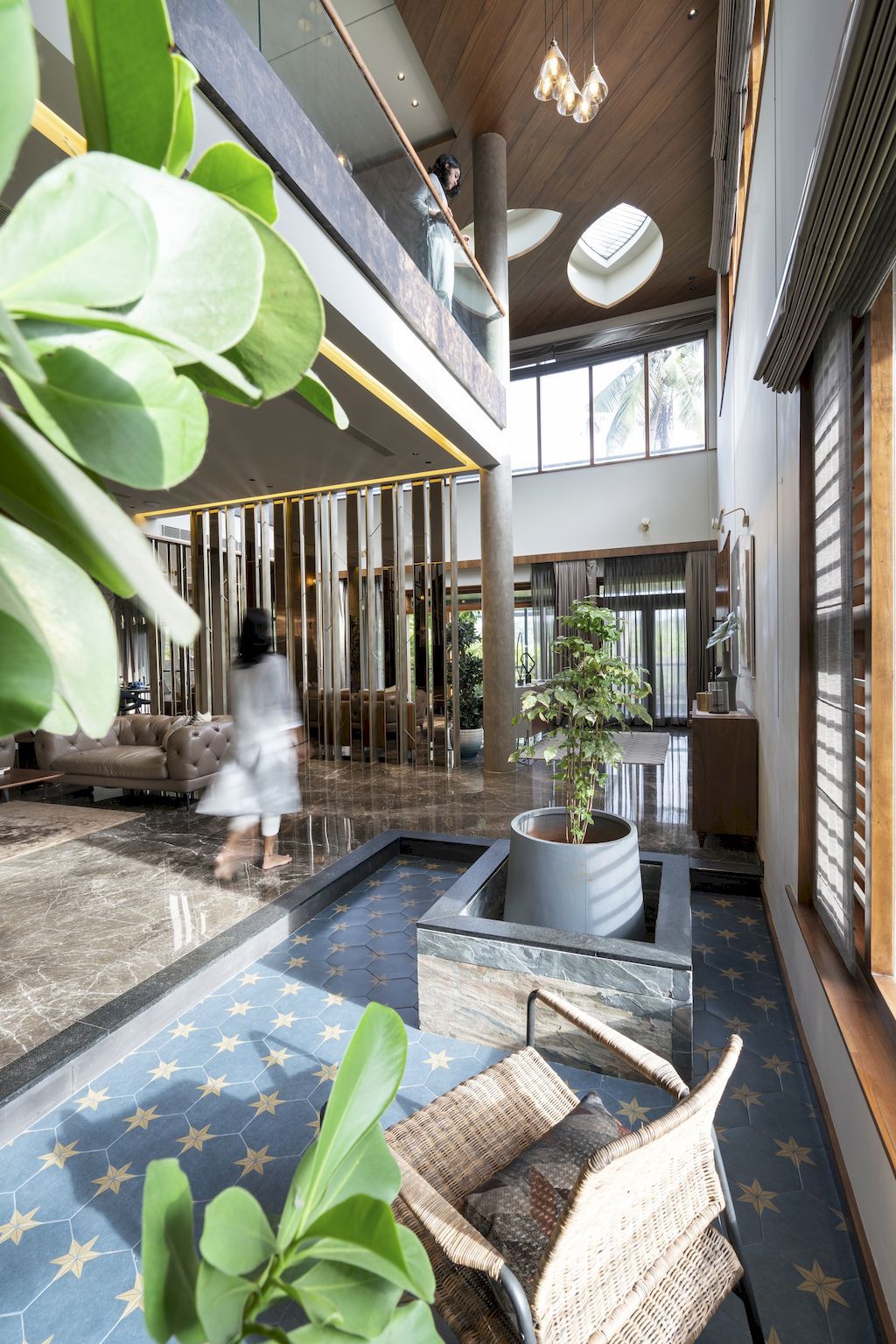Milash Residence Creates Peaceful Feeling by Nufail Shabana Architects