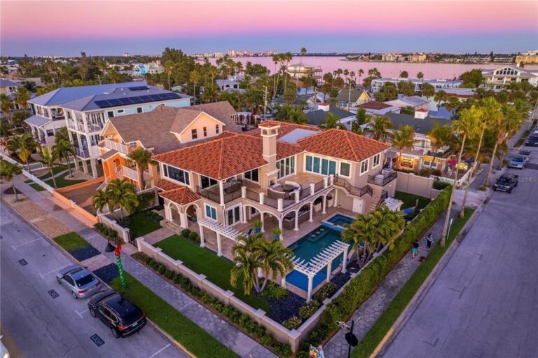 One of A Kind Beachfront Retreat was Specifically Designed to Relax and Reconnect with a 5 Star Experience in Saint Pete Beach, Florida is Asking for $8.5 Million