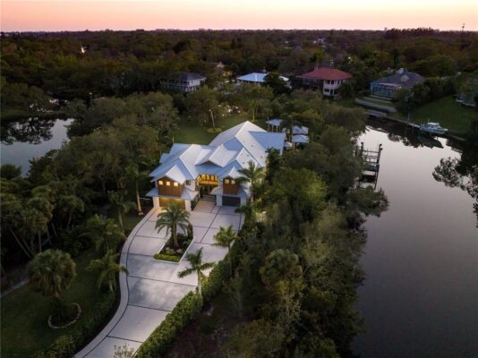 One of A Kind Spectacular Waterfront Masterpiece in The Heart of Sarasota, Florida for Sale at 