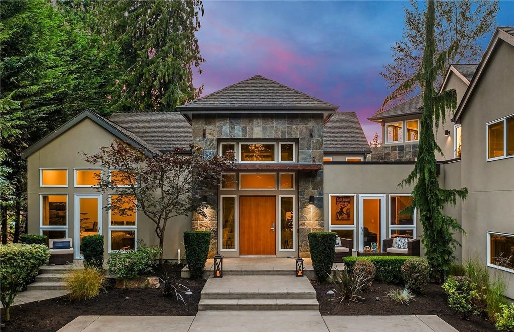 The House in Sammamish is a luxurious home with grand open concept living spaces, now available for sale. This home located at 2821 226th Avenue SE, Sammamish, Washington