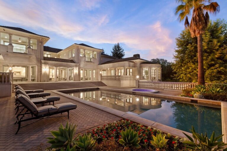 Spectacular European Villa in Diamond Bar, California Showcases over