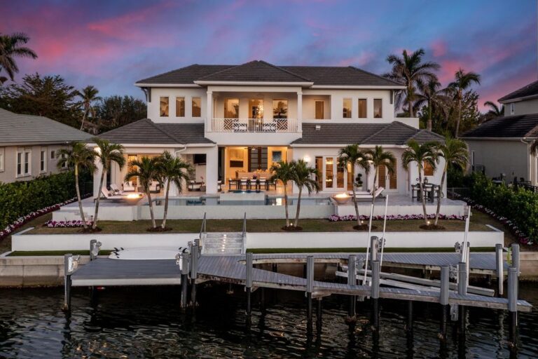 Spectacular Reimagined Home with State of The Art Features and Exquisite Multiple Outdoor Living Areas in Naples, Florida is Asking for $15 Million
