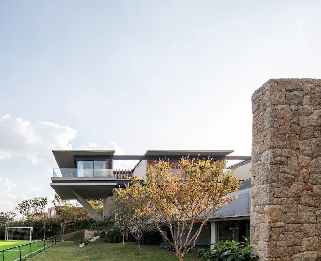 Tetra House, Impressive House in Brazil by Felipe Caboclo Arquitetura