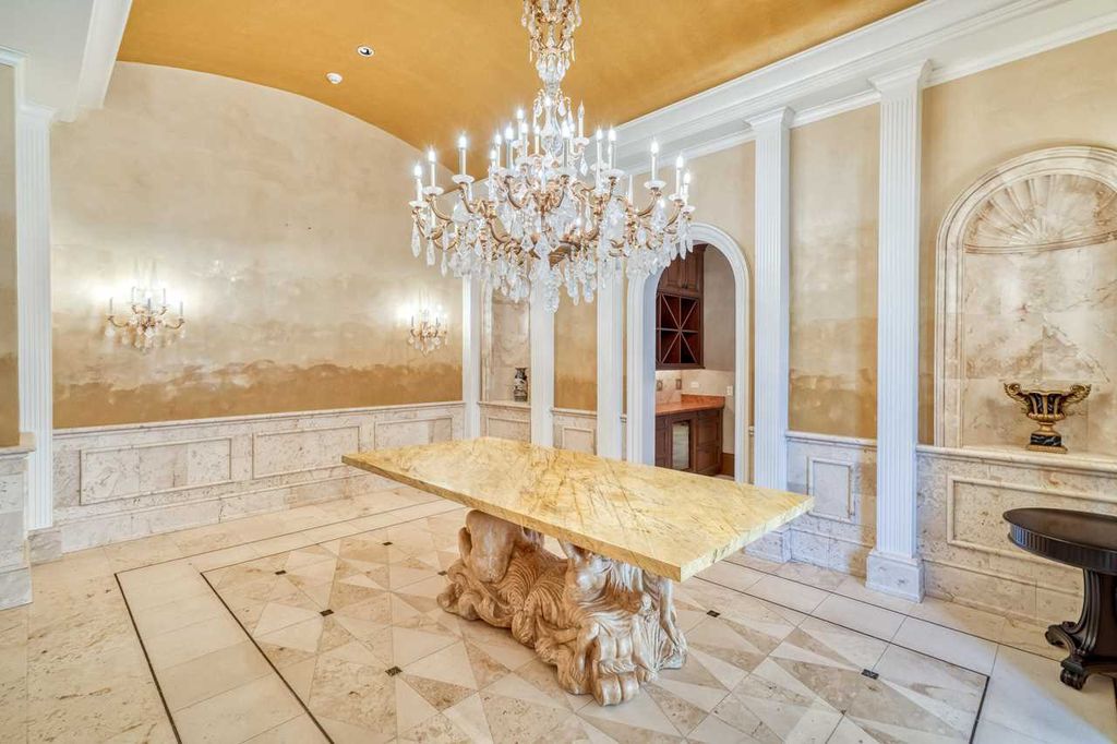 3730 Preserve Bay Boulevard, Panama City Beach, Florida, is built with Authentic Italian Design along the shores of the mesmerizing West Bay waters on the Northwest Florida Gulf Coast. Inspired by the classic Palladian villas of the Veneto in Italy, the Villa Chimera evokes an imperial aura.