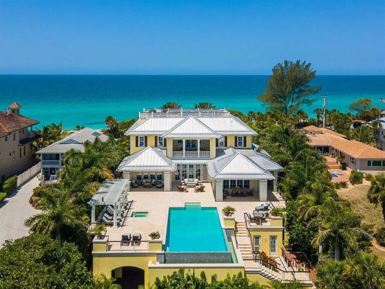 This $18.5 Million Majestic Resort Like Residence is One of The Most Magnificent Estates in Nokomis, Florida