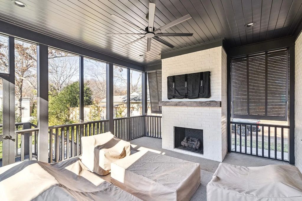 The Home in Nashville is a Gorgeous newer construction designed by P. Shea and built by Craftsman Residential, now available for sale. This home located at 4411B Soper Ave, Nashville, Tennessee