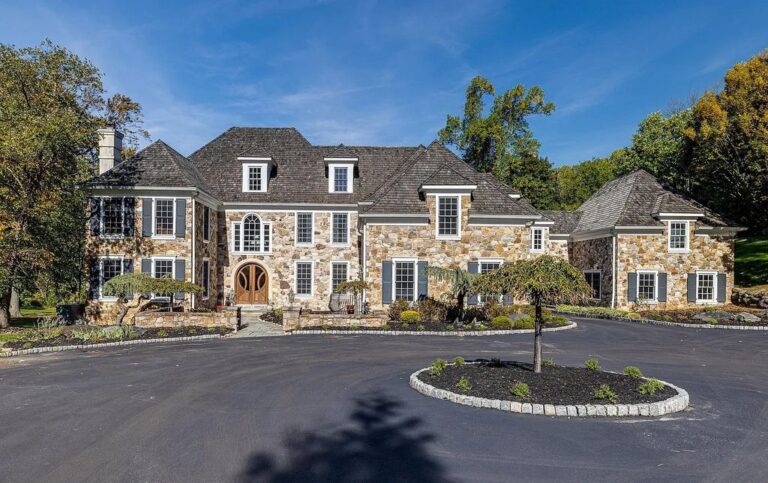 This $3.35M Beautifully Gated Property Offers the Best in Living, Location and Lifestyle in Villanova, PA