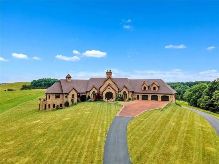 This $3.5M Private Estate Never Runs Out of Things to Entertain Yourself, Family and Friends in Punxsutawney, PA