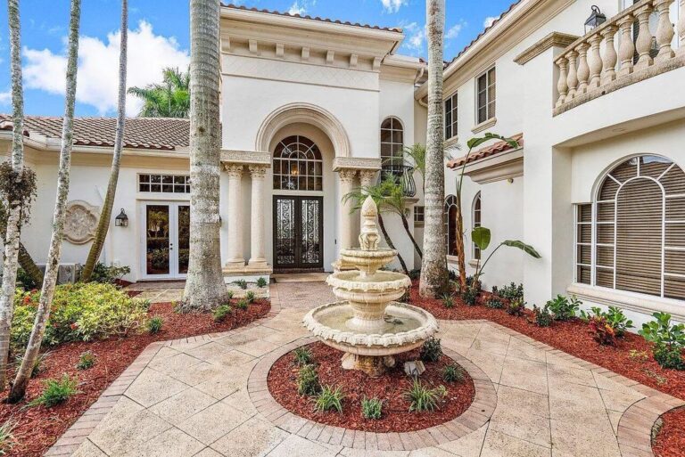 This 5 Million Beautiful Home is Built on Over an Acre of Long Lake